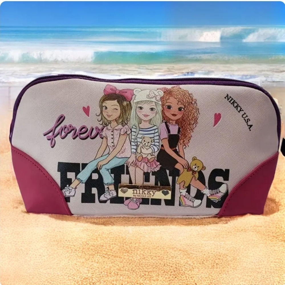 Nicole Lee Cosmetic Pouch Best Friends - Picture 4 of 7